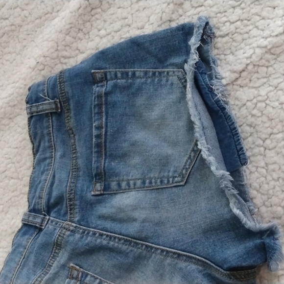 Mudd Women's Distressed Denim Shorts - Picture 12 of 12